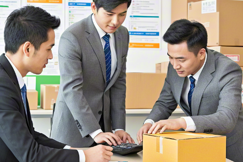 倉(cāng)儲(chǔ)集貨，包裝理貨